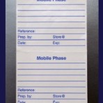 “Mobile Phase” Description Label (LRMP-BLU)